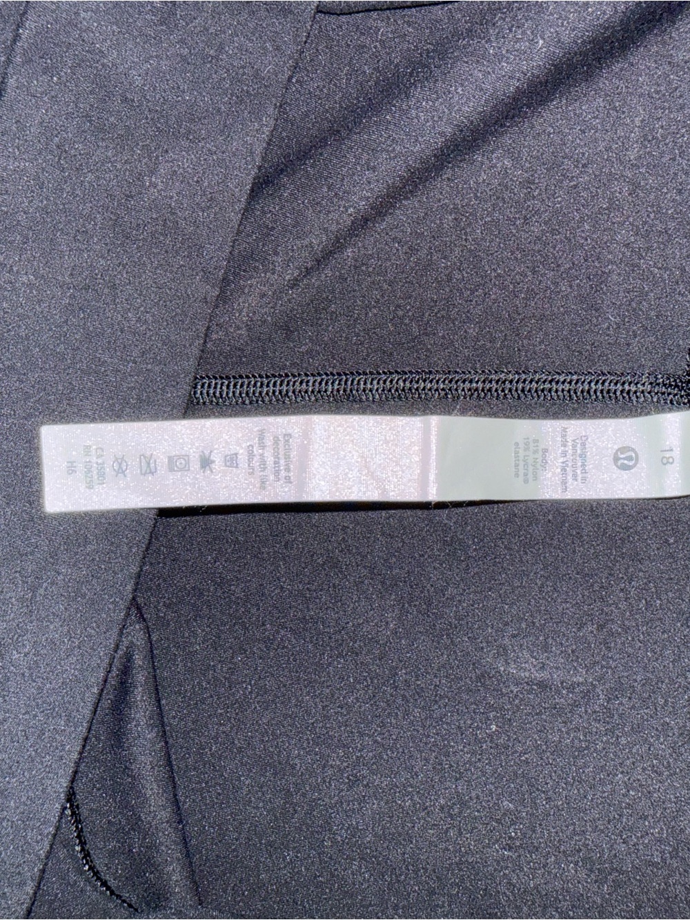lululemon athletica Black Athletic Shorts